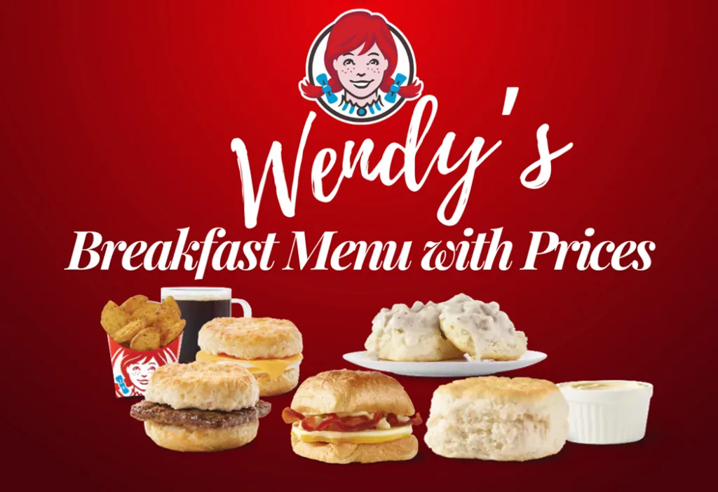 breakfast menu with prices Wendy's Breakfast